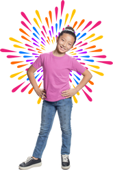 Girl's Crew Neck T-shirt