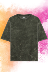 Women's Premium Acid Washed Oversized Tee