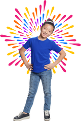 Girl's Crew Neck T-shirt