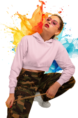 Women's Premium Cropped Hoodie