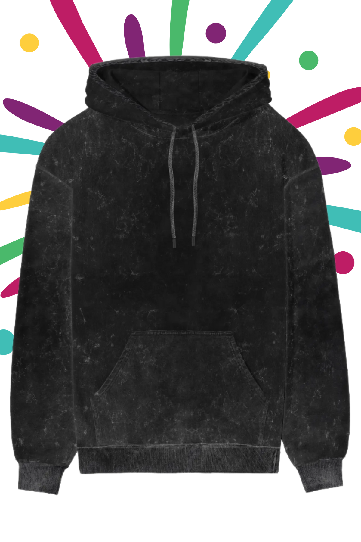 Women's Acid wash Premium Hoodie