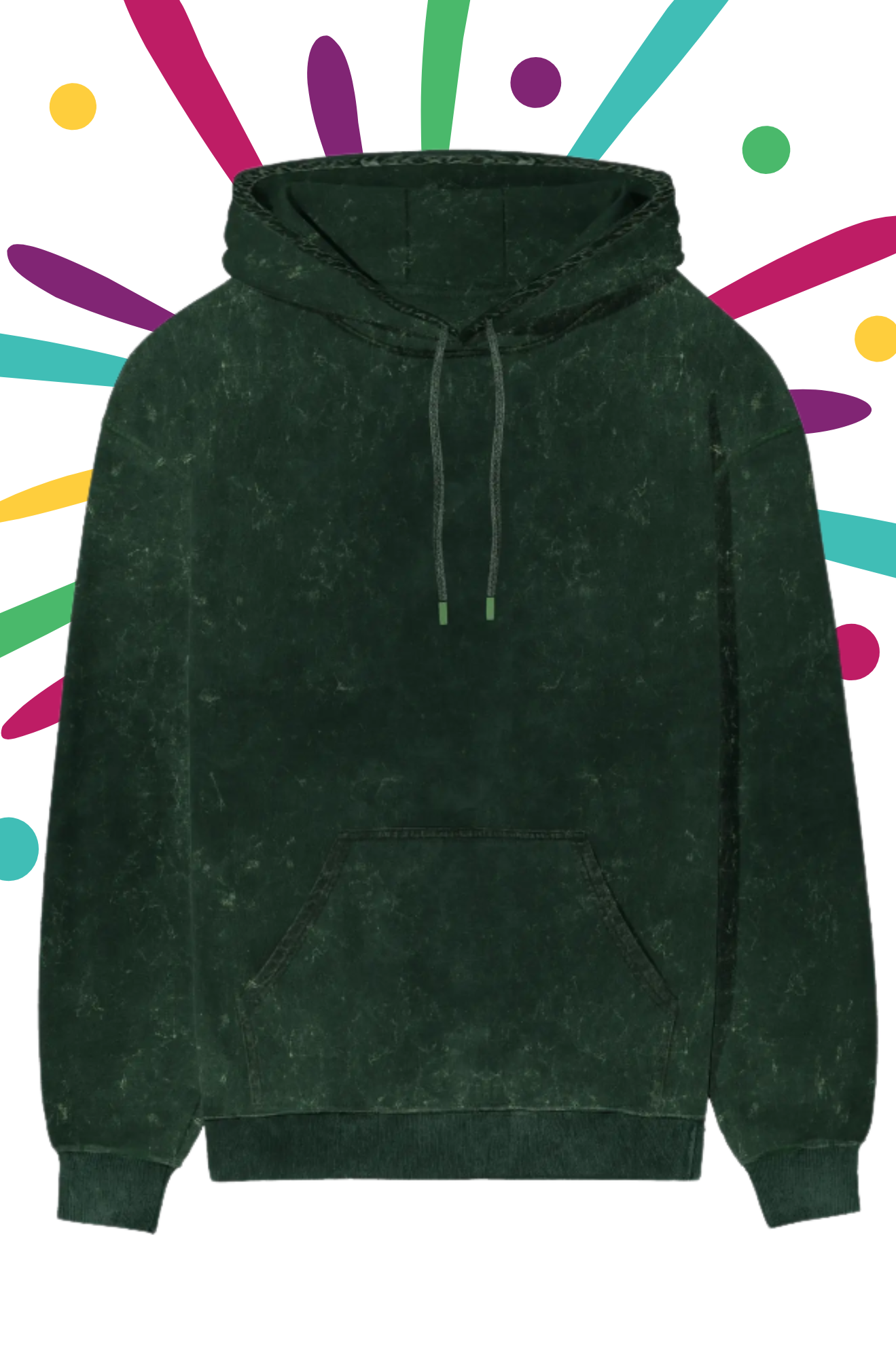 Women's Acid wash Premium Hoodie