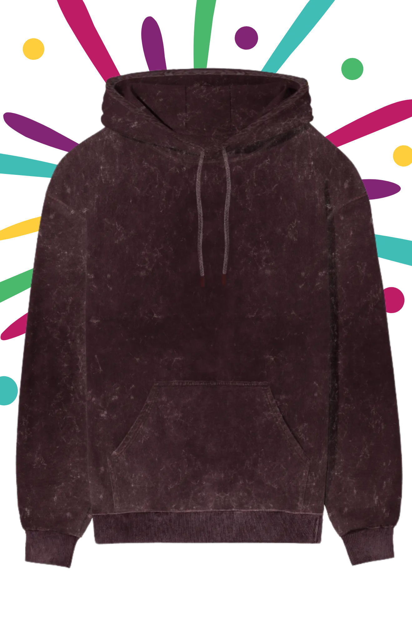 Women's Acid wash Premium Hoodie